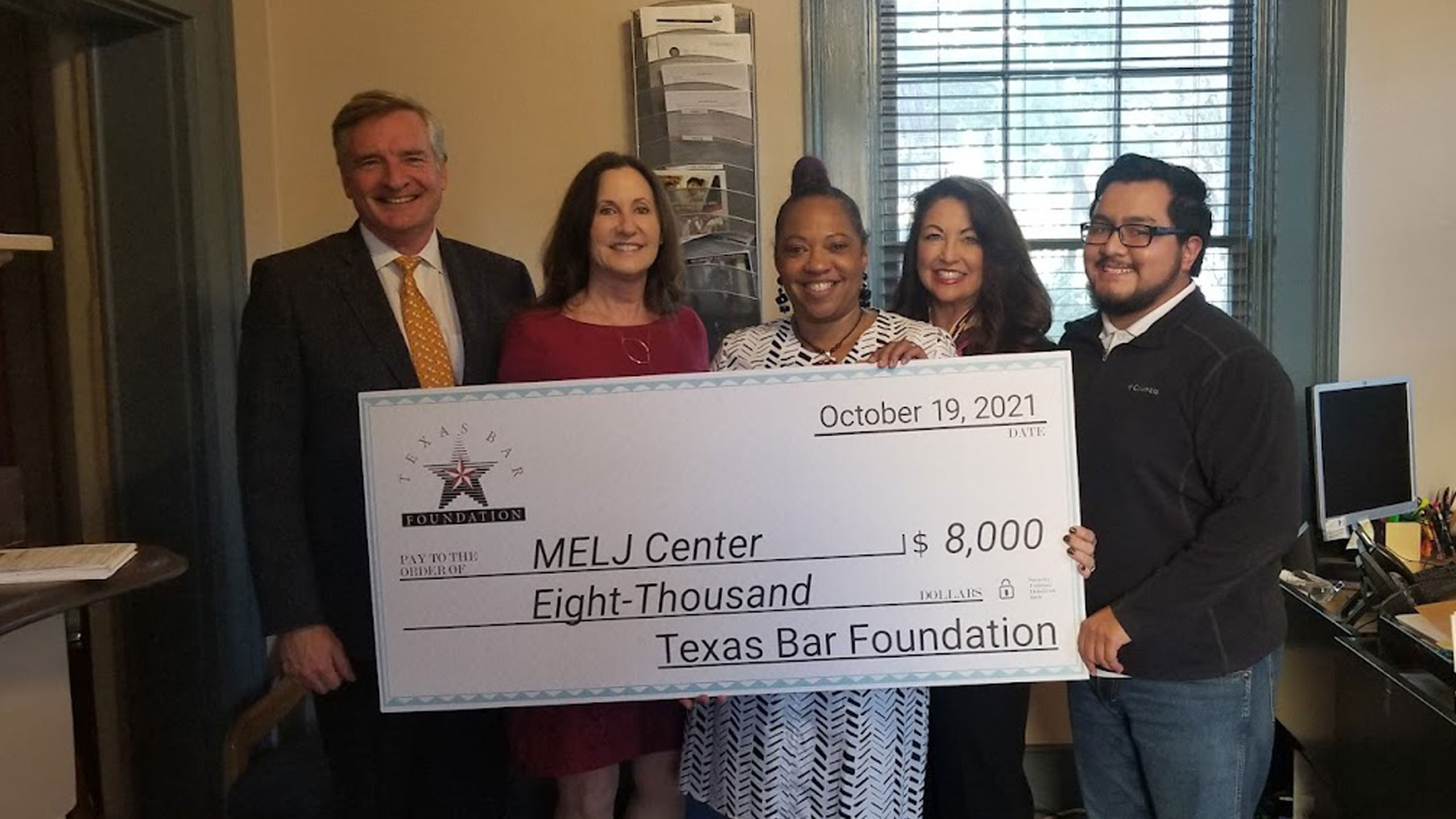 Texas Bar Foundation awarded ME3LJ Center $8,100 for the Iron Sharpens Iron Retro Project